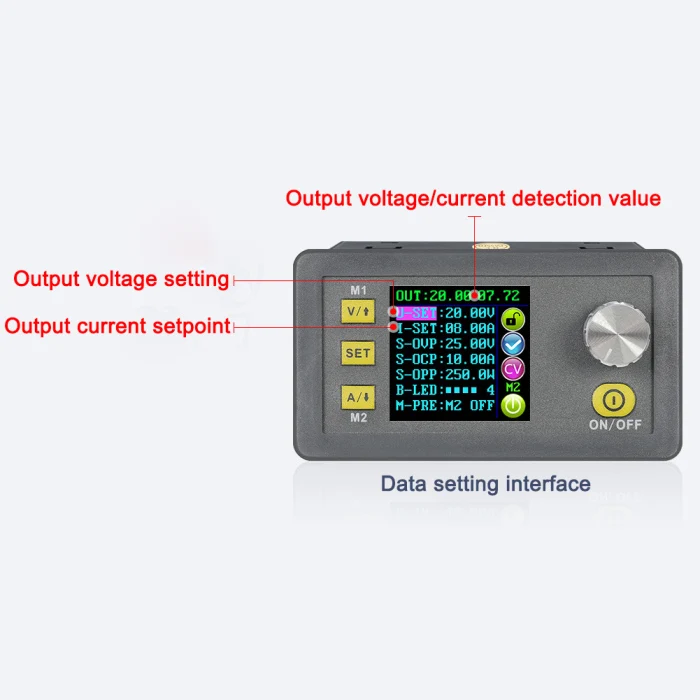 High LCD Constant Voltage Current Step Down Power Supply Module Power Adapter Switching Converter Board LG66