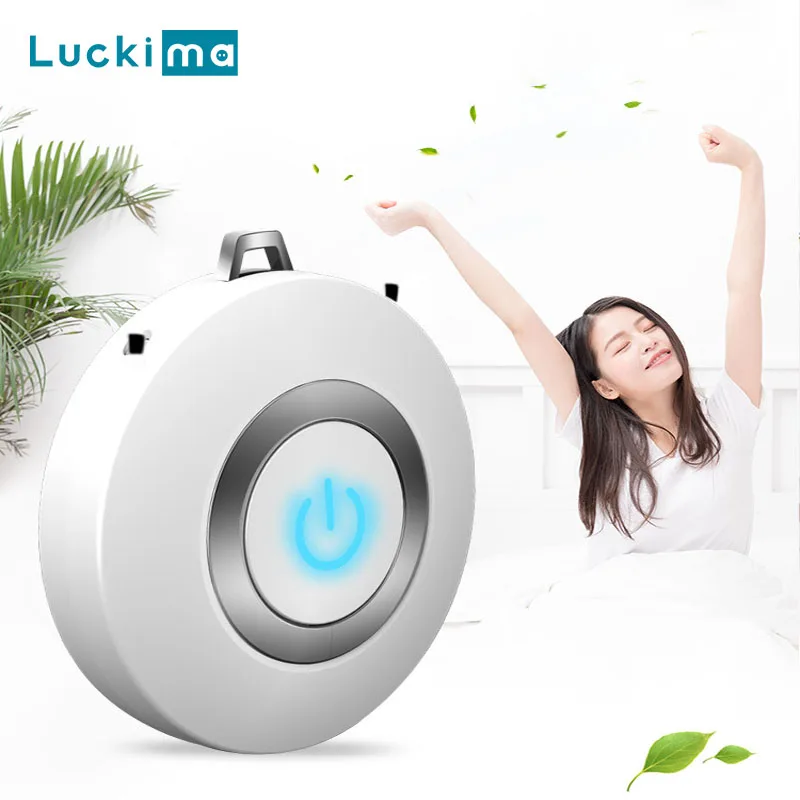 Новый портативный носимый анион очиститель воздуха USB Перезаряжаемый Очищающий