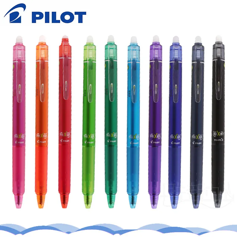 

Pilot LFBK-23EF FriXion Ball Knock Gel Pen 4pcs/lot 0.5mm 10 Colors Available Erasable Ink Writing Supplies