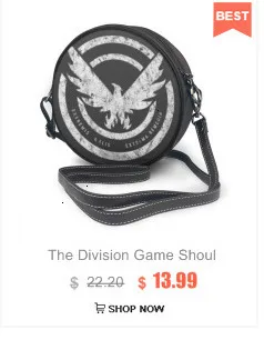 The Division игровая сумка The Division Сумки С Короткими Ручками женские кожаные сумки с узором высокого качества женские сумки