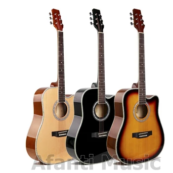 

Afanti Music 41 inch Spruce top Acoustic guitar (WY-004)
