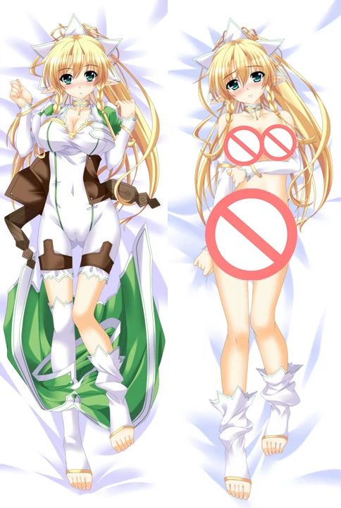 S3 Аниме Sword Art Online SAO Dakimakura Чехол с персонажами Asuna Yuuki& Leafa Чехол на подушку из кремния и сачи Хэнкок обнимает чехол - Цвет: S3