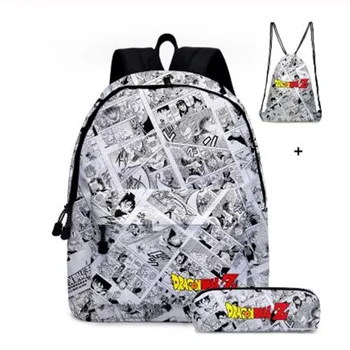 

Dragon Ball Backpack Ultra Instinct Goku Z Vegeta Super Saiyain Casual School Bags Toddler Boys Girls Teenager Mochilas Bolsa