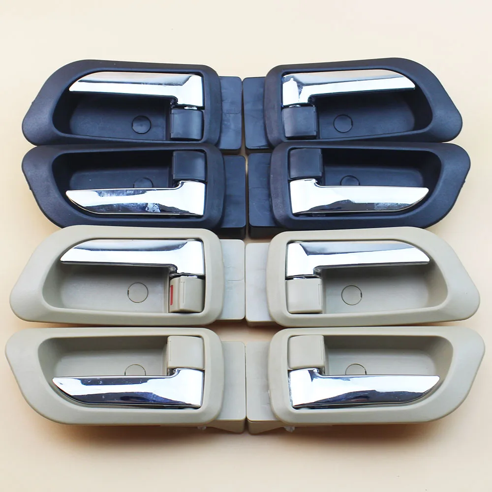 Larbll Black Beige Car Styling Interior Door Handles Inner Inside Door