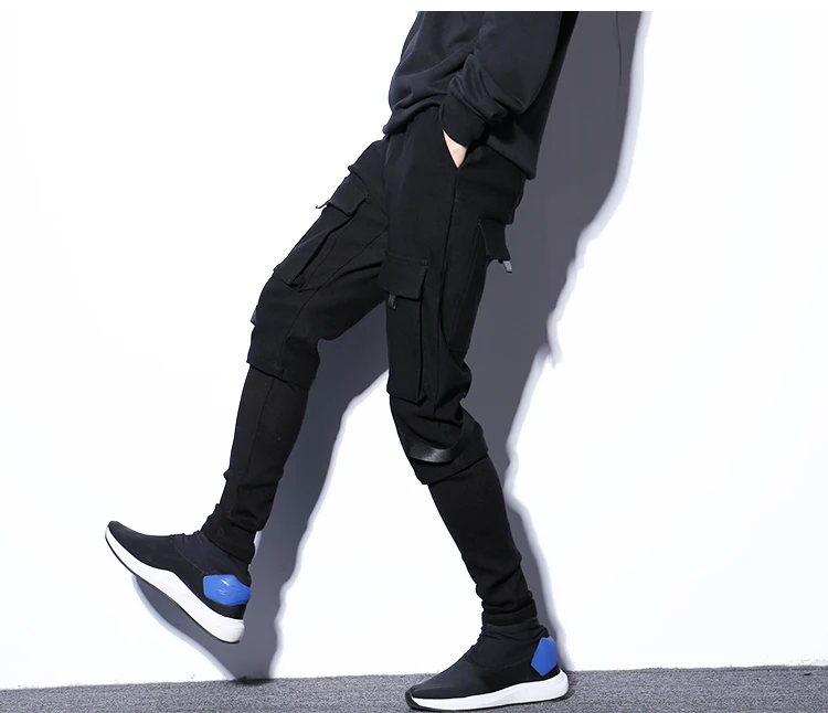 Darkly стиль новые шаровары мужские осенние однотонные черные мужские s брюки высококачественные повседневные мужские брюки в стиле хип-хоп