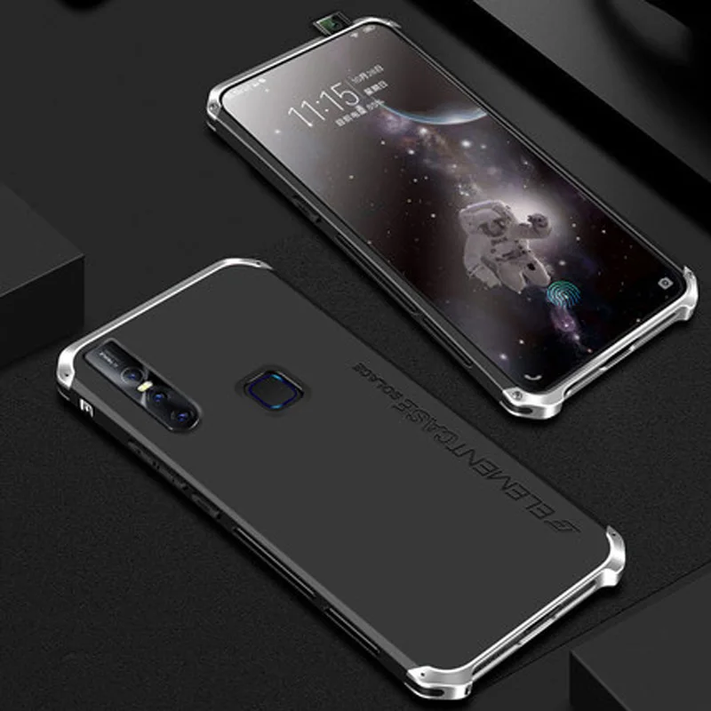Металлический каркас для телефона Крышка для VIVO V15 v15 тонкий жесткий алюминиевый Гибридный чехол из поликарбоната для VIVO V 15 ЧЕХОЛ ДЛЯ VIVO V1 5 Funda