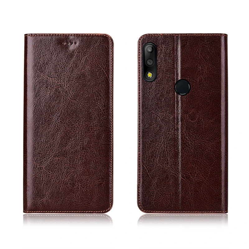 Магнитный чехол для телефона из натуральной кожи, чехол для Asus ZenFone Max Pro M2 ZB631KL/Zenfone Max Pro M1 ZB602KL, откидной Чехол Funda