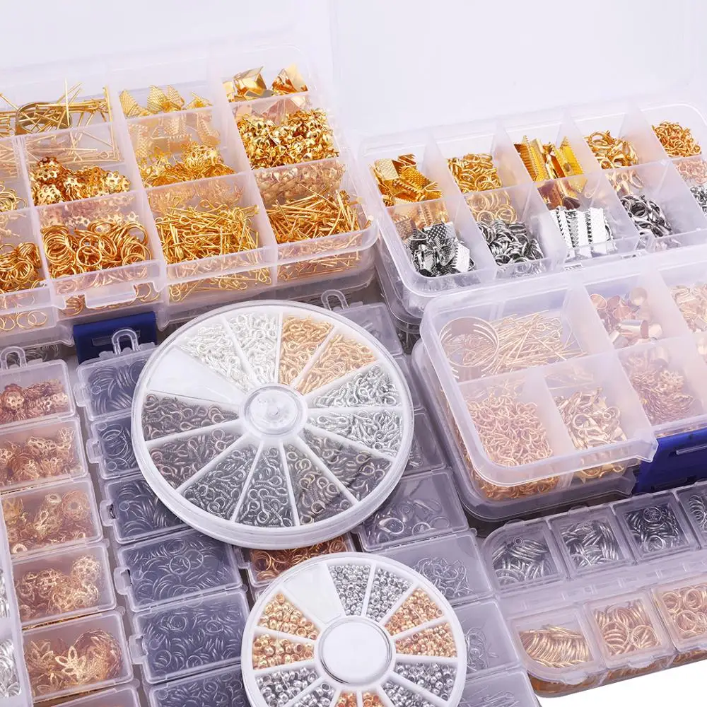 1 коробка 3 цвета одно кольцо/застежка Карабин/цепочка/Пряжка зажим/комплект для