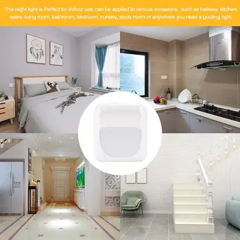 

Bedroom Lighting LED Night Light Mini Light Sensor Control 110V 220V EU US UK Plug Nightlight Lamp For Children Kids Living Room