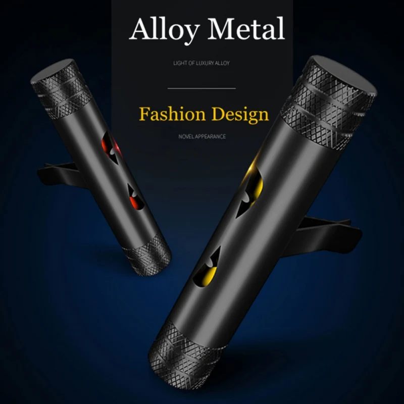 Автомобильный освежитель воздуха на выходе с зажимом, долговечный освежитель воздуха для автомобиля, украшение салона автомобиля