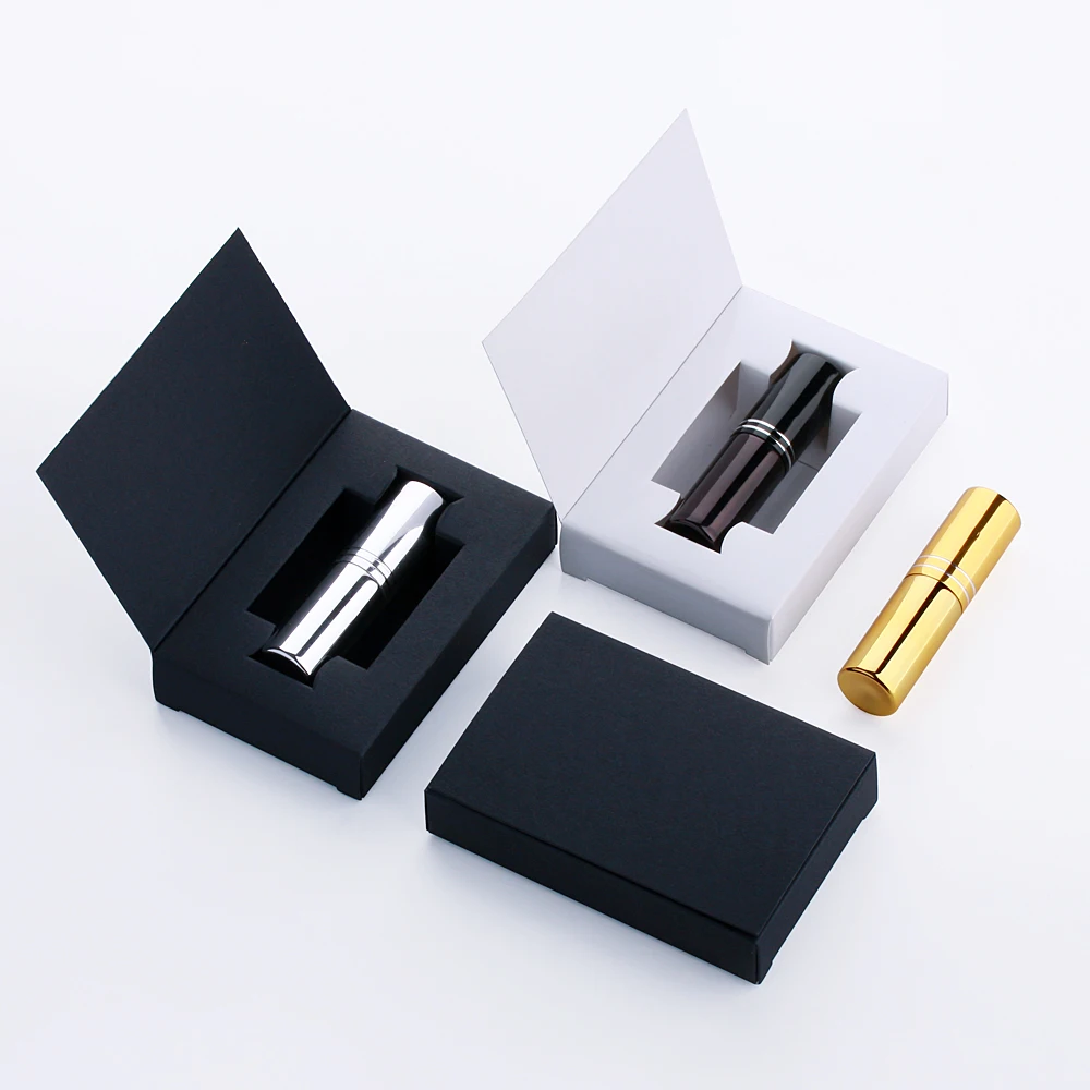 50 개/몫 5ml 스프레이 향수 병 패키지 상자 향수 분무기 여행 선물 화장품 용..