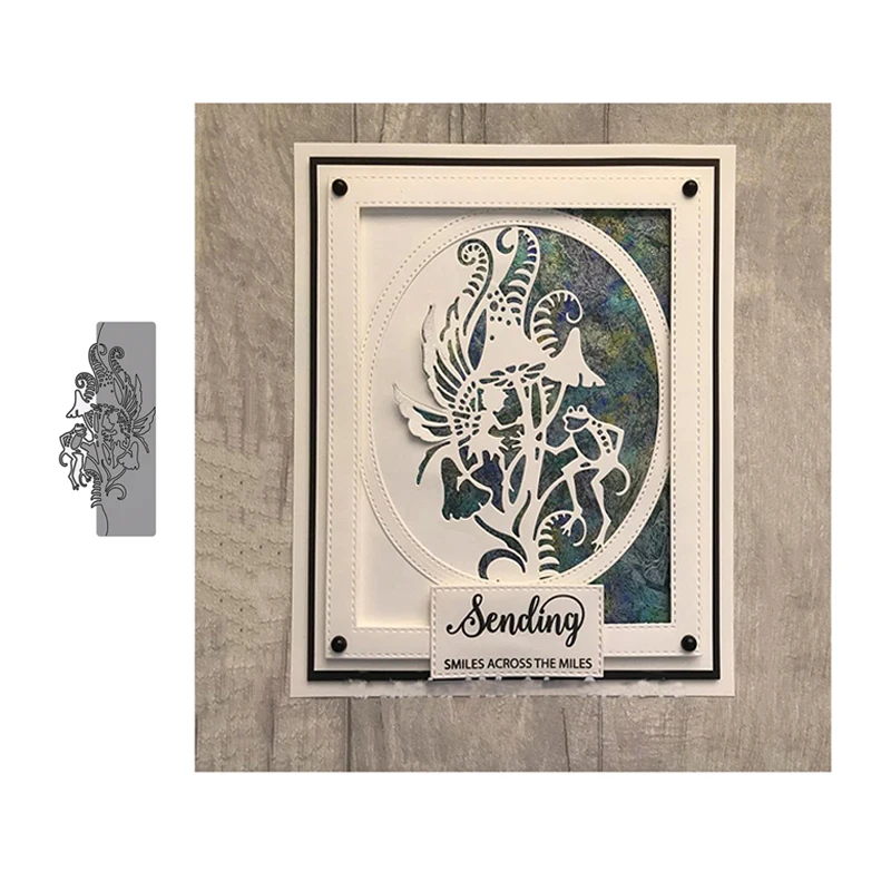 

Metal Cutting Dies Frog Fairy for Scrapbooking Flowers Dies Cut Stencil Paper Card Making Model Decoration Craft 2019 New Dies