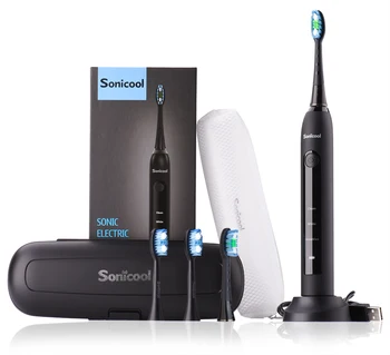 

Electric Toothbrush 051B Sonic Toothbrush USB Rechargeable Tooth Brushes With 4 Pcs DuPont Replacement Time Brush Heads mijia