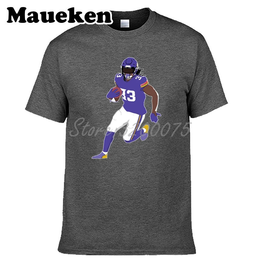 Мужская футболка Cookin Fire Dalvin Cook 33 одежда футболка мужская футболка для фанатов подарок футболка с круглым вырезом W19102605 - Цвет: 4