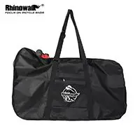 Rhinowalk, 12 дюймов, сумка для хранения, для баланса велосипеда, сумка для переноски, детская, тренировочная, для бега, для велосипеда, сумка для транспортировки, чехол для велосипеда - Color: BLACK