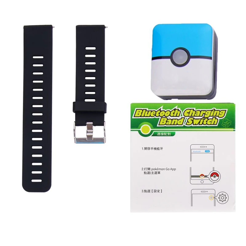 Автоматический захват для Nintendo PokemoGO Plus перезаряжаемый Bluetooth браслет часы игра