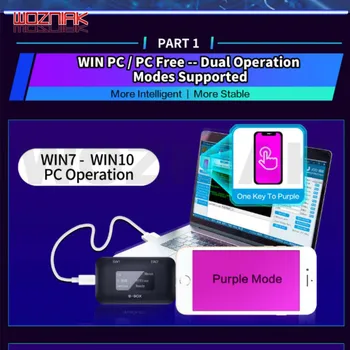 

JC C3 B-BOX DFU FOR Hard Disk Reading Writing Change SN for IPHONE A7 A8 A9 A10 A11 Programming ipad Enter Purple Screen