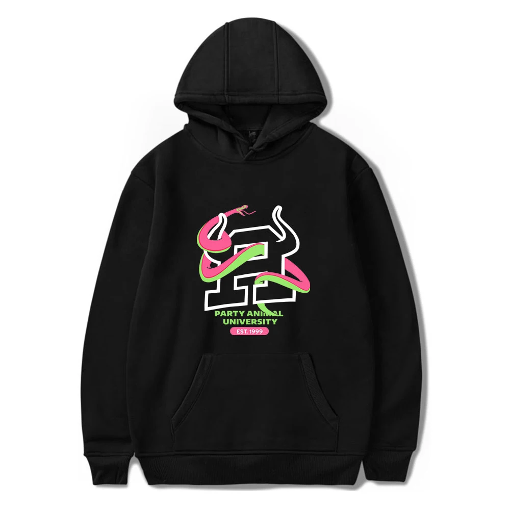 Bryce Hall-Sudadera con capucha para Hombre y mujer, ropa deportiva informal a la moda, con estampado de Toro, color gris, 2020