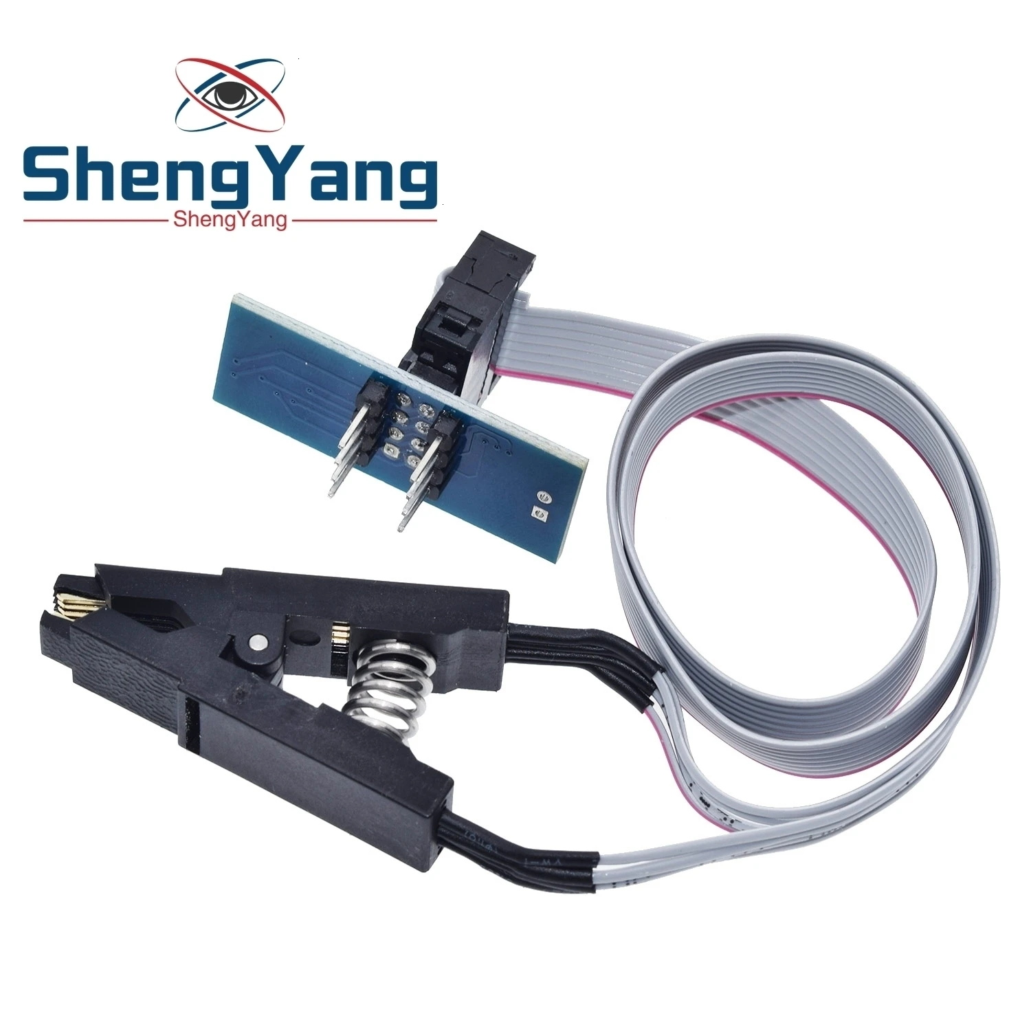 1 шт. ShengYang умная электроника CH340 CH340G CH341 CH341A 24 25 серия EEPROM Flash биос USB программатор с программным обеспечением и Драйвером