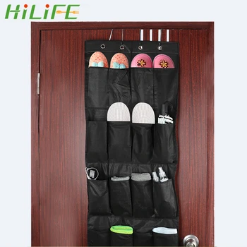 

Space Saver 20 Grid Foldable Hanging Bag Underwear Sock Tie Shoe Hanging Storage Organizer for Wardrobe Wall Door Back Free Nail