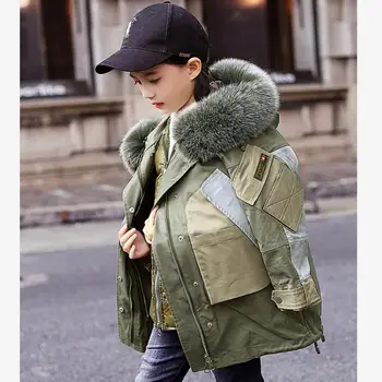 

Plus Size Winter Children Down Jacket thicker warm hooded Windproof Oversize Coat Modis Kids Down Jacket For Cold Weather Y2218