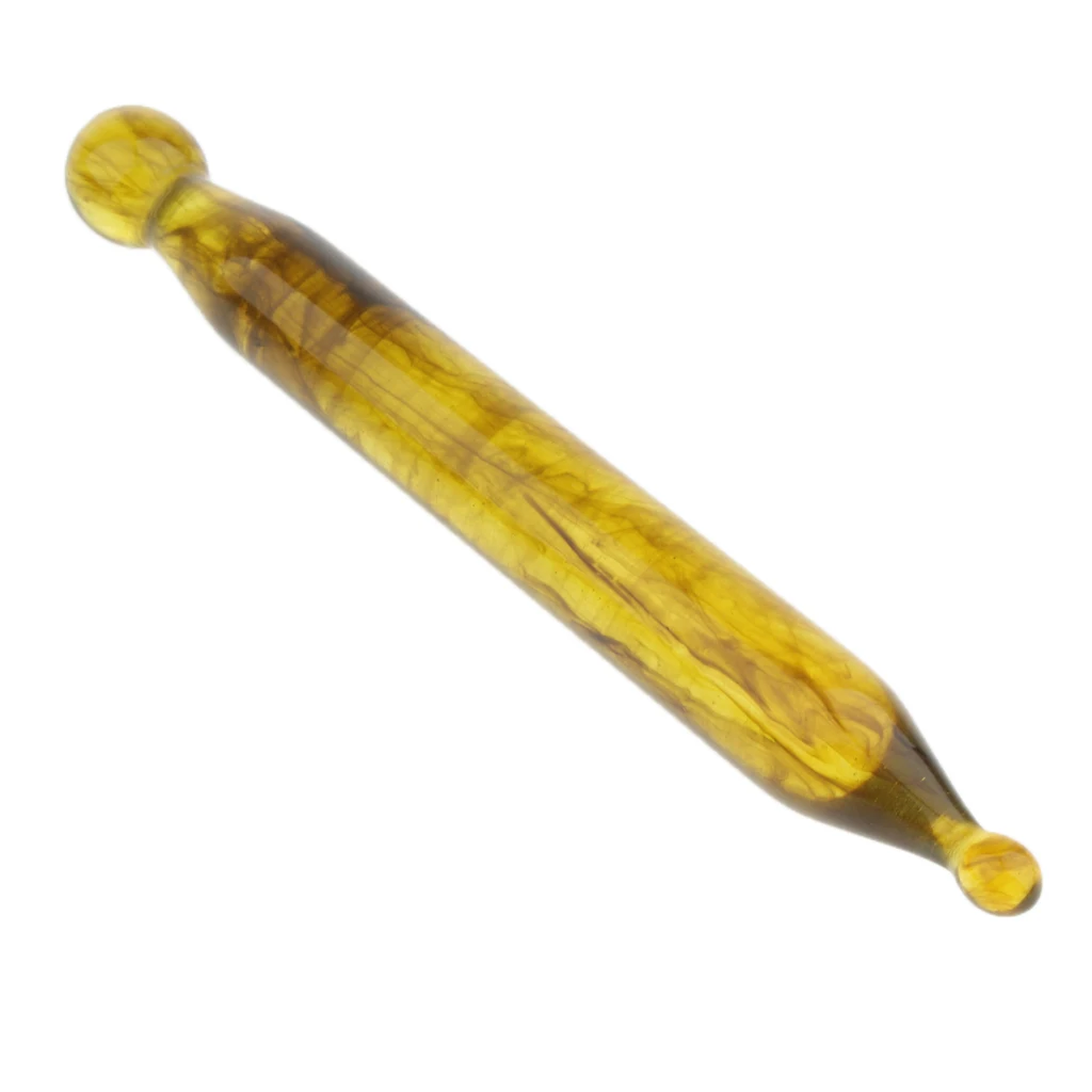 Traditional Reflexology Hand & Foot Massage Tool, Jade Stone Stick, Gua Sha Scraping Massager Trigger Point Massage