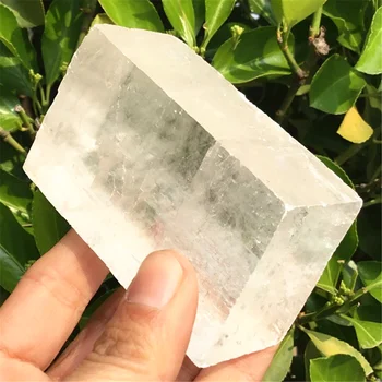 

Hot natural white quartz crystal cube clear calcite stone specimen minerals gifts for home decoration