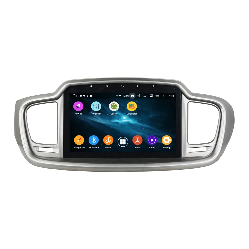 Discount Android 9 8 Core With DSP For KIA sorento 2015 Car radio video player Multimedia GPS navigation accessories Sedan No dvd 2 din 1