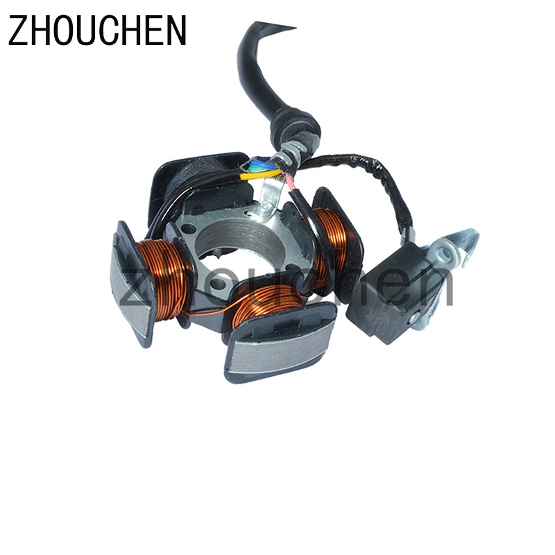 Мотоцикл 5 проводов 4 полюса для Honda CG125 ZJ125 CG ZJ 125 125cc Магнитный статор катушечный