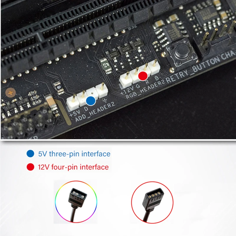 Suporte de Placa de Vídeo Gráfica para pc Suporte Vga com 2.2 Display Lcd Suporte Rgb Cpu Gpu Ram Monitor Aida64 Gabinete Gamer Diy - Imagem 4