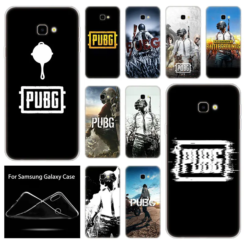 

Soft Silicone Phone Case Game pubg For Samsung Galaxy J8 J6 J4 J2 Pro 2018 Core J6 J7 Prime J3 2016 J5 2017 EU J4 Plus Cover