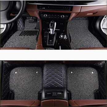 

Custom leather car floor mat for Jaguar All Models XE XF XJ F-PACE F-TYPE Brand Firm Soft Car Accessories Styling Auto Floor mat