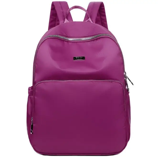 Maternity Bag Backpack Baby Diaper Shoulder Nappy Bags Travel Large Mummy Bag Multifunction BXY087 - Color: BXY087A-purple