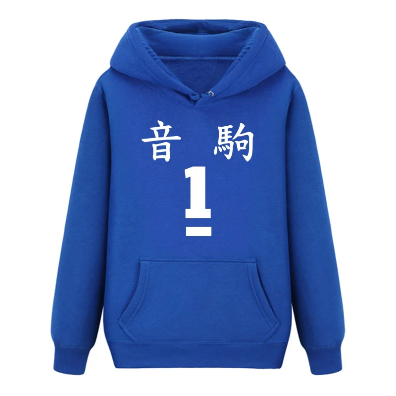 Горячая мультфильм Haikyu! Фосфоресцирующие худи с длинными рукавами; Повседневные свитера; популярное Свободное пальто для подростков; пуловер с капюшоном; топы