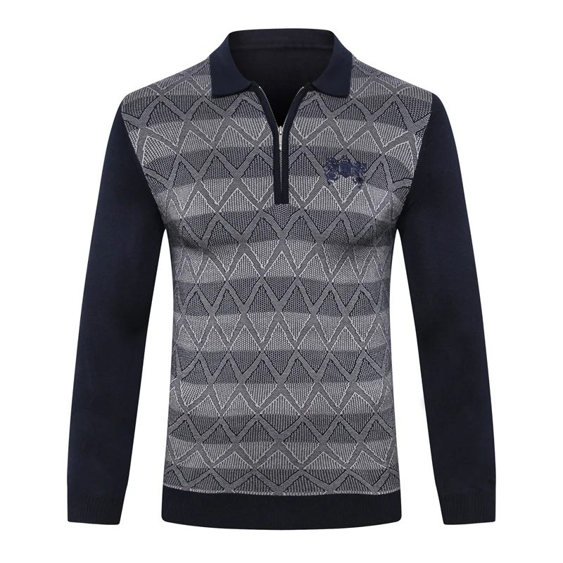 

Billionaire sweater wool men's 2019 New launching commerce comfort geometry designed high quality gentleman M-5XL free shipping