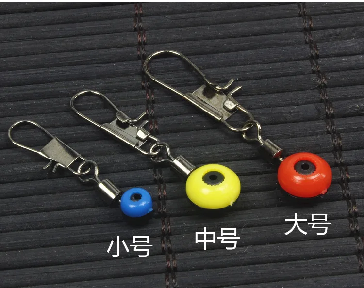 5 шт./лот рыболовная леска для крючка Вертлюги с зажимом соединитель Блокировка