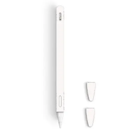 Мягкий силиконовый чехол для карандаша 2-го поколения для iPad Pencil 2, крышка с наконечником, держатель для планшета, стилус, чехол