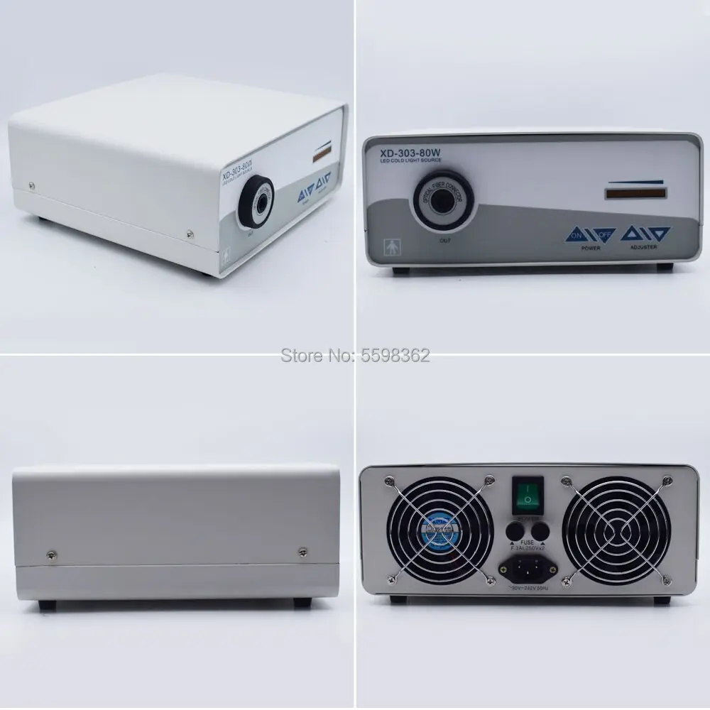 US $315.84 LED 80W Highbrightness Storz Wolf Optical Fiber Medical Examination Surgery Endoscope Endoscopy Cold Light Source ENT Gynecology