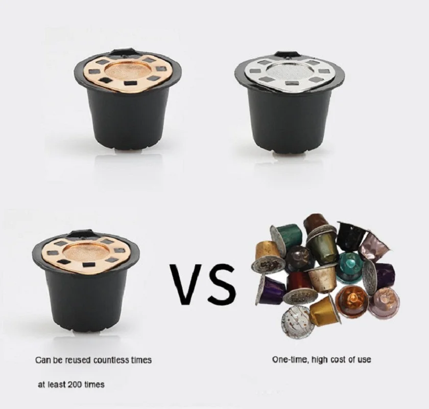 Upgrad версия кофе filtr3pcs nespresso многоразовые сладкие вкус капсулы no dolcegusto кофе машина капсулы многоразового использования капсулы