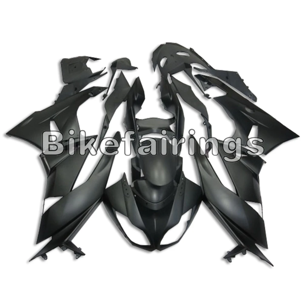 Инжекторный комплект велосипед тюнинг-пакет для Kawasaki ZX-6R 2009 2010 2011 2012 ZX636R 636 ABS Пластик сплошной черныый капоты