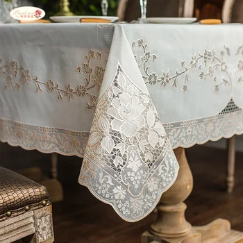 

Proud Rose PVC Tablecloth Waterproof Oil-Proof Coffee Table Cloth Heat Resistant Dining Table Rectangular Table Cloth