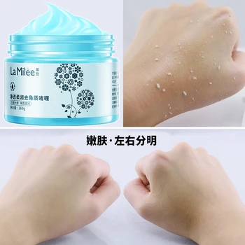 

facial massage pore collector dead skin calluses moisturizer exfoliating body cream 160g Facial scrub exfoliating gel