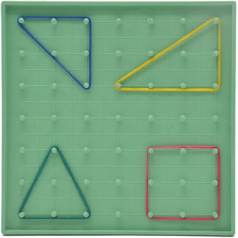 

Nail plate Teaching Aids Nailboard Teaching Aids for Student 140mm Mathematics Teaching Instrument