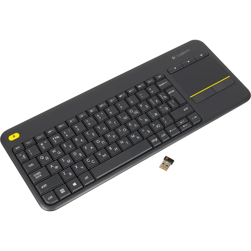 Keyboard LOGITECH K400 Plus Black