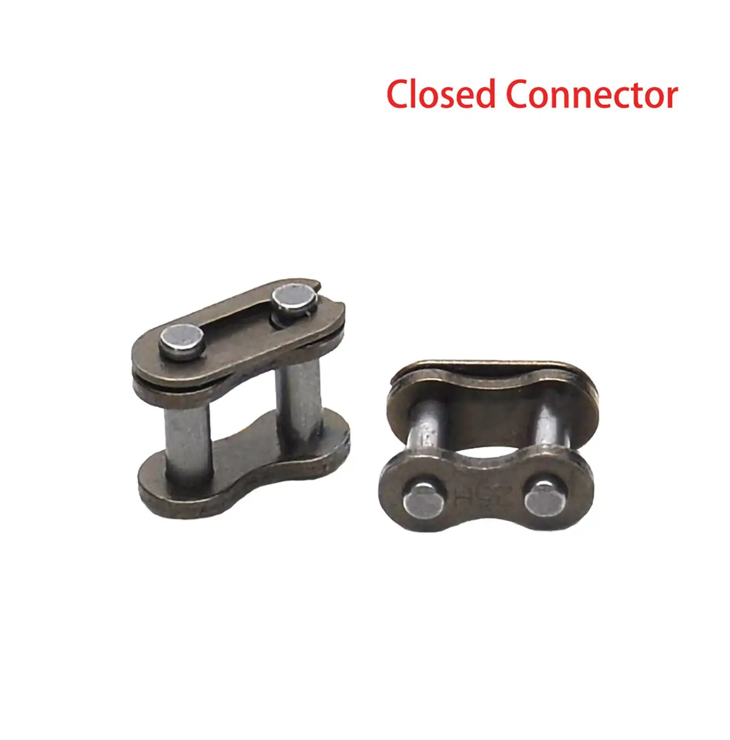 04c-1 Half /Full Buckle Roller Chain Connector Carbon Steel Chain Pitch 6.35mm Industrial Chain Join Buckle