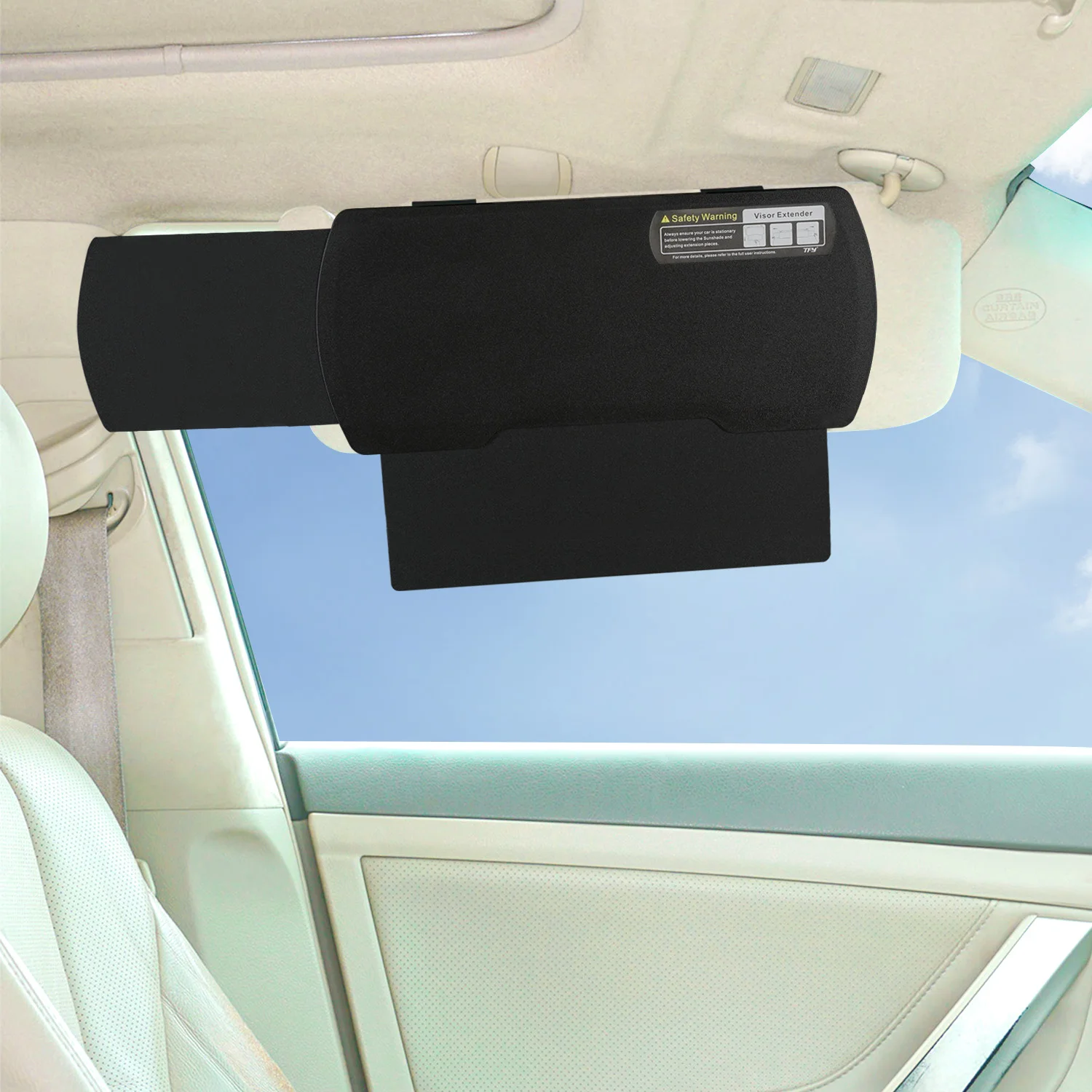  Voiture pare-soleil Extension, Anti-reflets Anti-UV