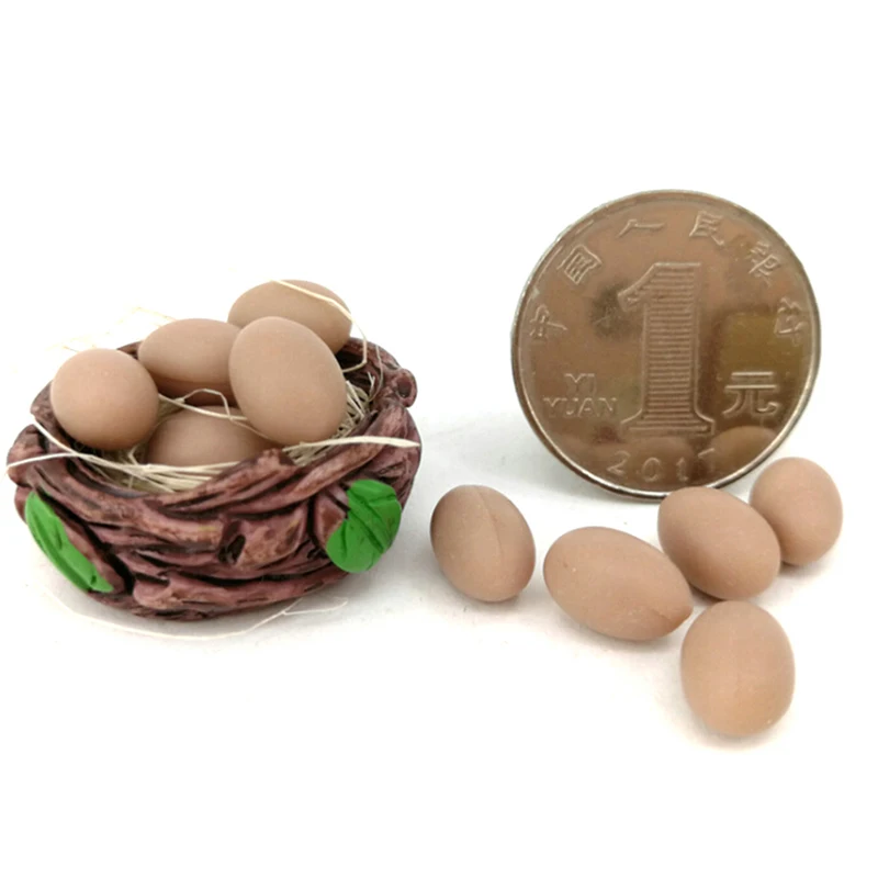 Eggs with Basket 1/12 Dollhouse 3