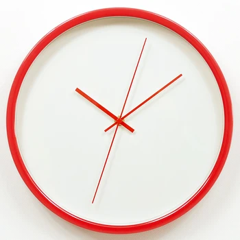 

Nordic Metal Silent Wall Clock Living Room Bedroom 12 Inch Simple Luxury Wall Clock Living Room Horloge House Decoration Bb50