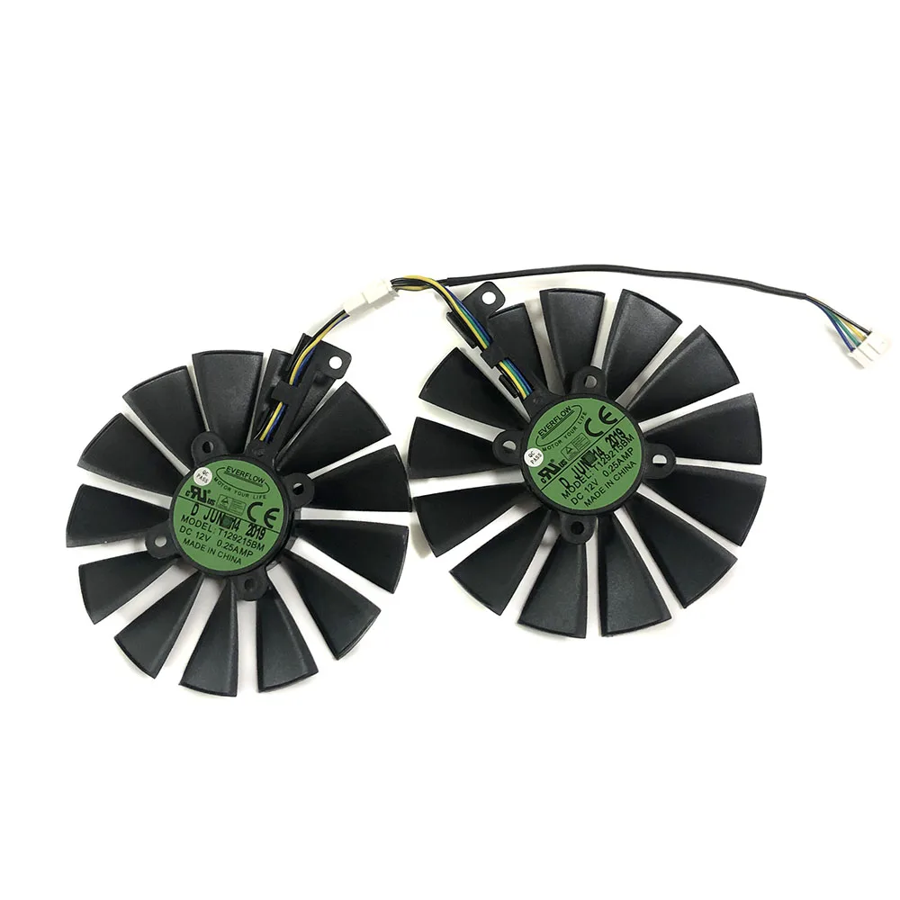 Охлаждающий вентилятор для видеокарты ASUS GPU ROG POSEIDON GTX1080TI STRIX RX 100 570 470 GTX 1050Ti 95 мм (580