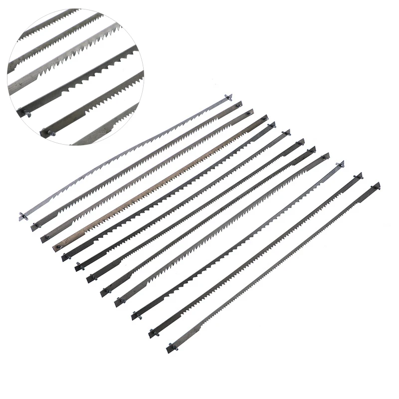  12pcs/set Pinned Scroll Saw Blades Woodworking Power Tools Accessories 125mm Black 10/15/18/24 Teet
